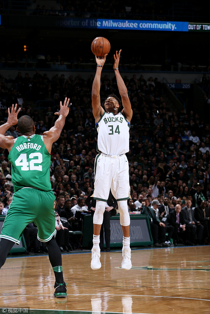 凯尔特人力克尼克斯，字母哥高光表现